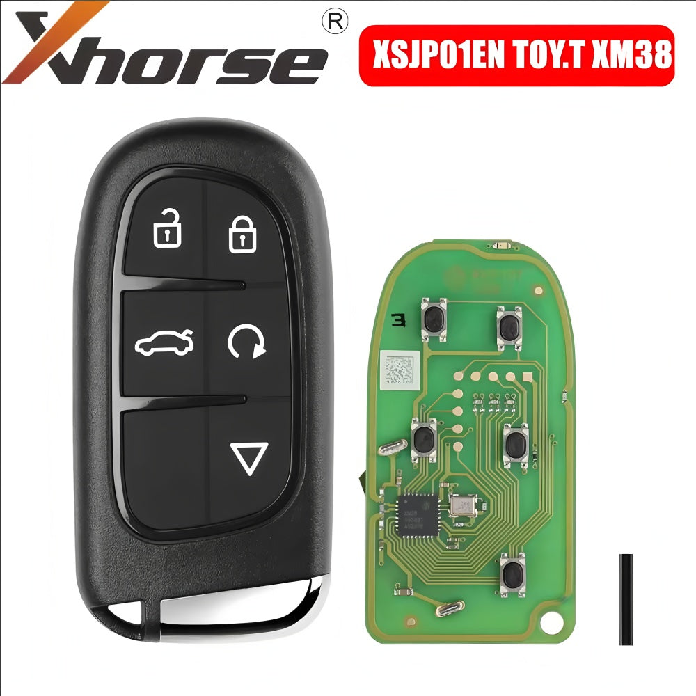 Xhorse XSJP01EN XM38 Smart Remote Key for Jeep Type 5 Buttons
