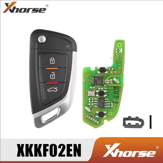 Xhorse XKKF02EN Universal Wired Remote Car Key with 3 Buttons English Version