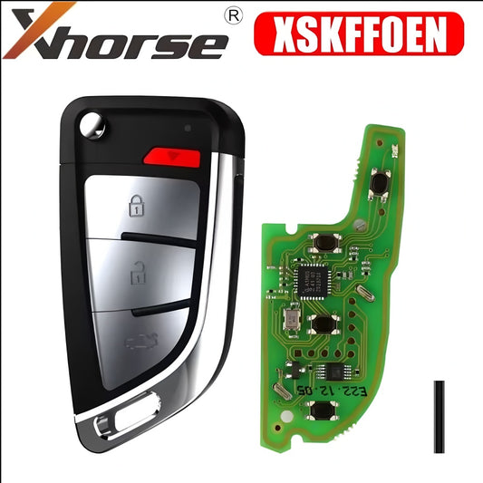 Xhorse XSKFF0EN Knife Style Flip Smart Key with 4 Buttons