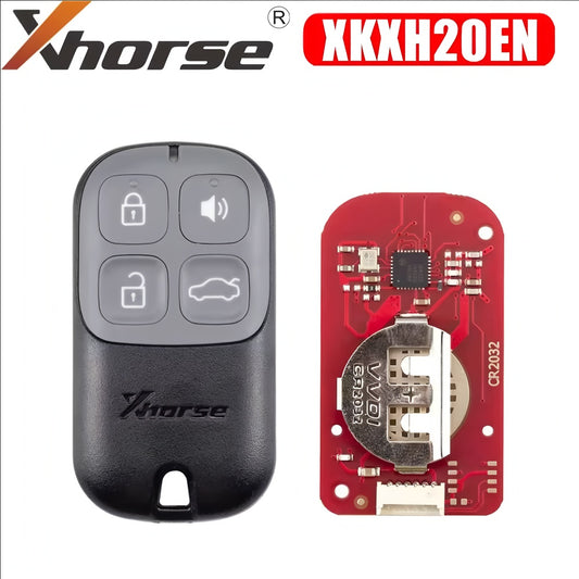 Xhorse XKXH20EN 2nd Generation Garage Remote Key Black Color 4 Buttons