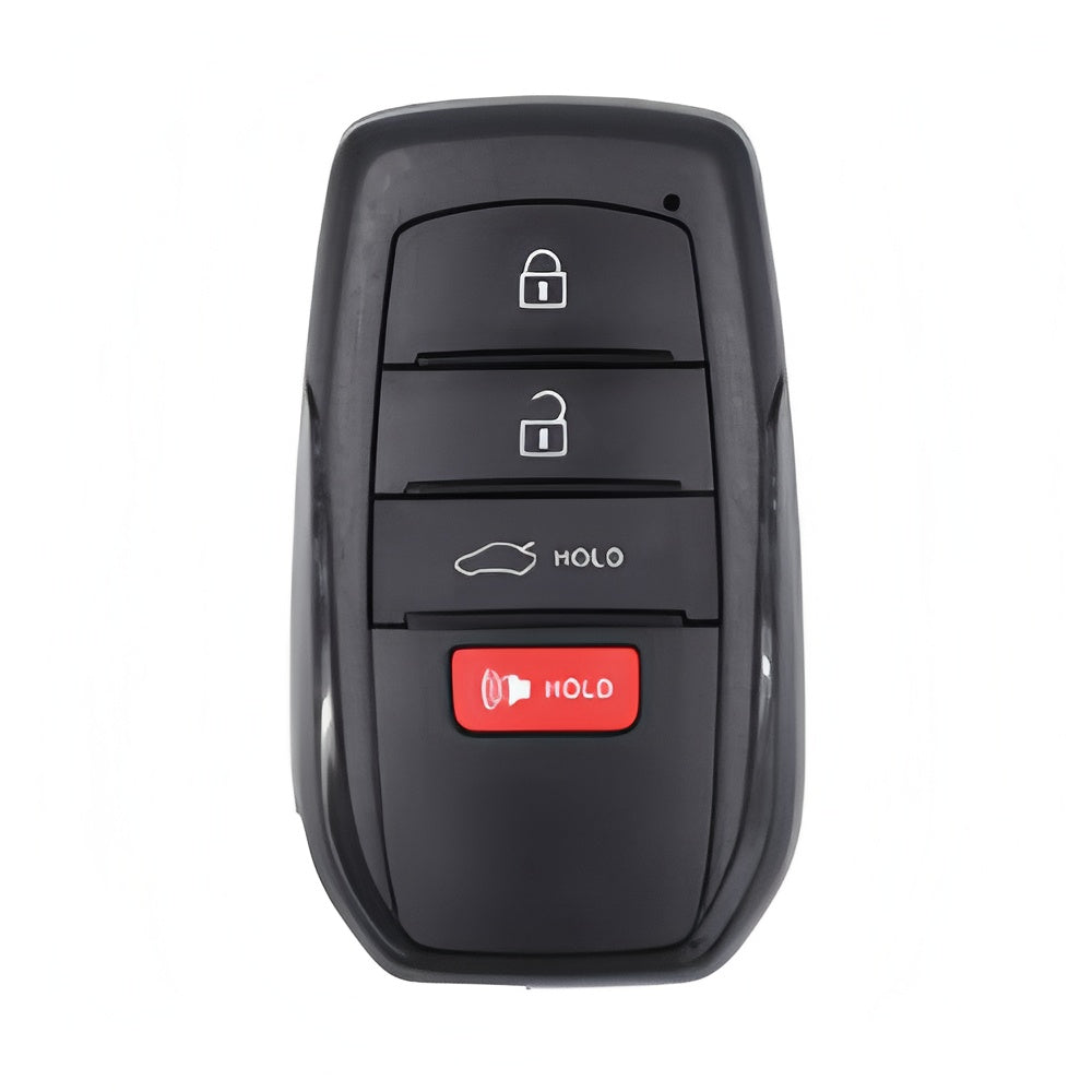 NO BADGE car Key for Part Number 889904-33570 FCC ID: BR2EX 433MHZ P4=A9 chip
