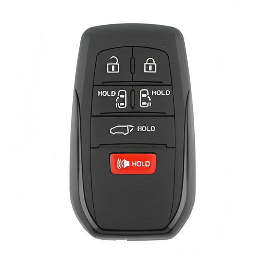NO BADGE car Key for P/N: 8990H-08010 FCC ID: HYQ14FBX Board 3041 314.3MHZ 8A CHIP TOY12