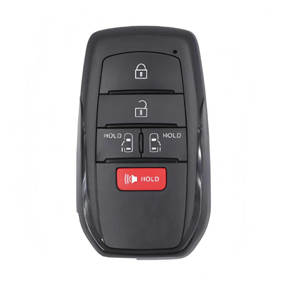 NO BADGE car Key for P/N: 8990H-08020 FCC ID: HYQ14FBX Board 3041 314.3MHZ 8A CHIP TOY12