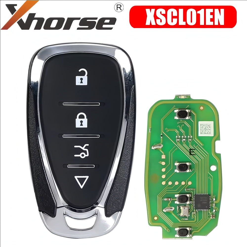 Xhorse XSCL01EN Universal Smart Key 4 Buttons for Chevrolet Style VVDI Smart Key
