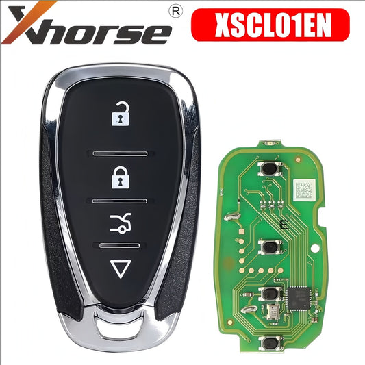 Xhorse XSCL01EN Universal Smart Key 4 Buttons for Chevrolet Style VVDI Smart Key