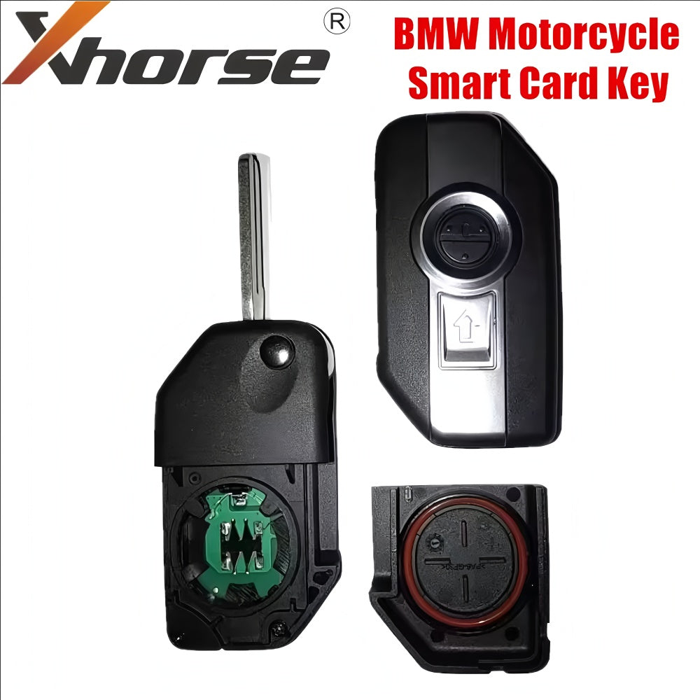 Xhorse XSBMM0GL XM38 Smart Card Key For BMW Motorcycle with 8A Chip 3 Buttons without LOGO