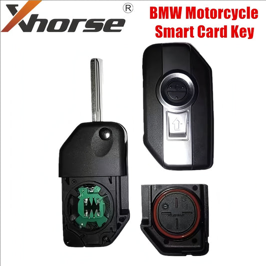Xhorse XSBMM0GL XM38 Smart Card Key For BMW Motorcycle with 8A Chip 3 Buttons without LOGO