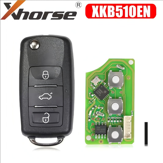 Xhorse XKB510EN Universal Remote Key B5 Type 3 Buttons English Version