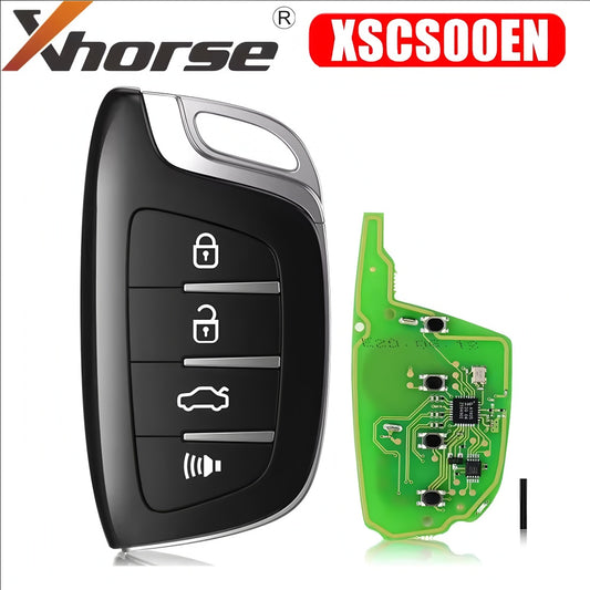 Xhorse XSCS00EN Smart Remote Key 4 Buttons Colorful Crystal Style Proximity