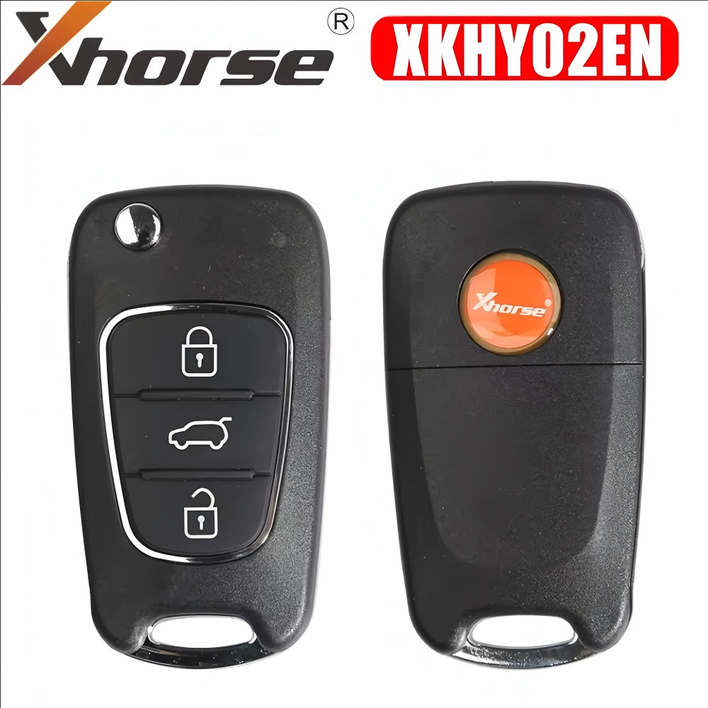 Xhorse XKHY02EN Wire Remote Key for Hyundai Type 3 Buttons
