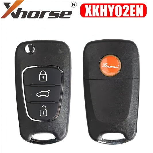 Xhorse XKHY02EN Wire Remote Key for Hyundai Type 3 Buttons