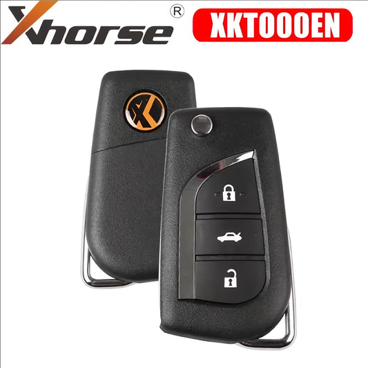 Xhorse XKTO00EN Wired Universal Remote Key 3 Buttons For Toyota Type