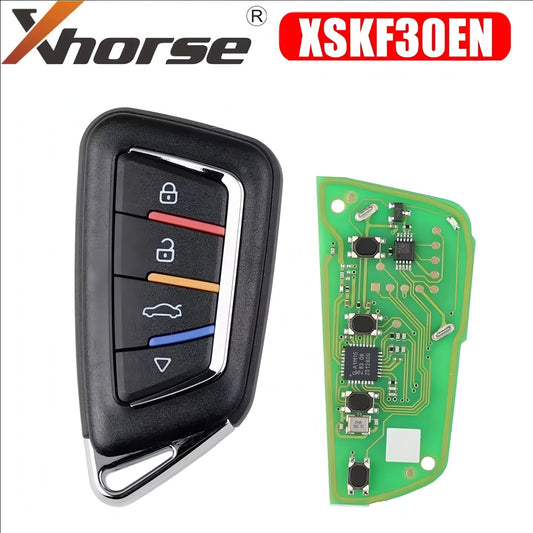 Xhorse XSKF30EN Smart Key Knife Style 4 Buttons 5pcs/lot
