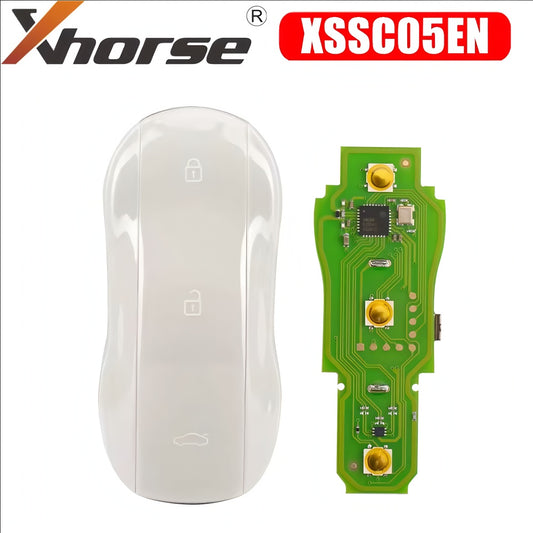 Xhorse XSSC05EN XM38 TOY.T Universal Smart Key Remote Key Supercar Style Marble Grey Color 3 Buttons