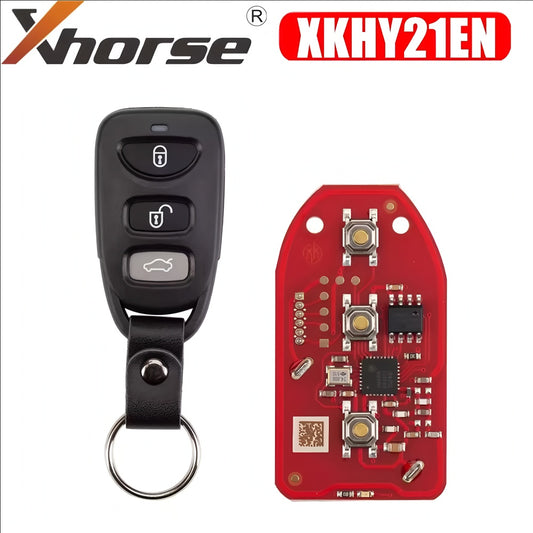 Xhorse XKHY21EN 2nd Generation Wire Remote Key 3+1 Buttons for Hyundai Type