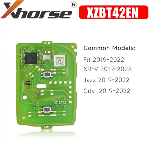 Xhorse XZBT42EN 2 Buttons HON.D Special PCB Board with Key Shell Fit 2019-2022 XR-V 2018-2022 Jazz 2019-2022 City 2019-2022